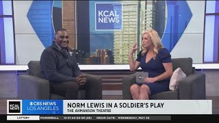 Actor Norm Lewis talks about his role in "A Soldier's Play"