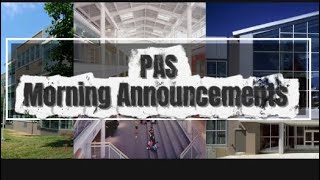 Final PAS Morning Announcements of 25-26 School Year!!