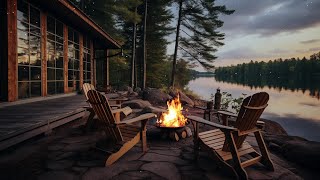 Serene Fireplace with Lakeside Forest Scene | Perfect Nature Sounds for Deep Relaxation and Study by Ember Sounds 127 views 4 weeks ago 3 hours