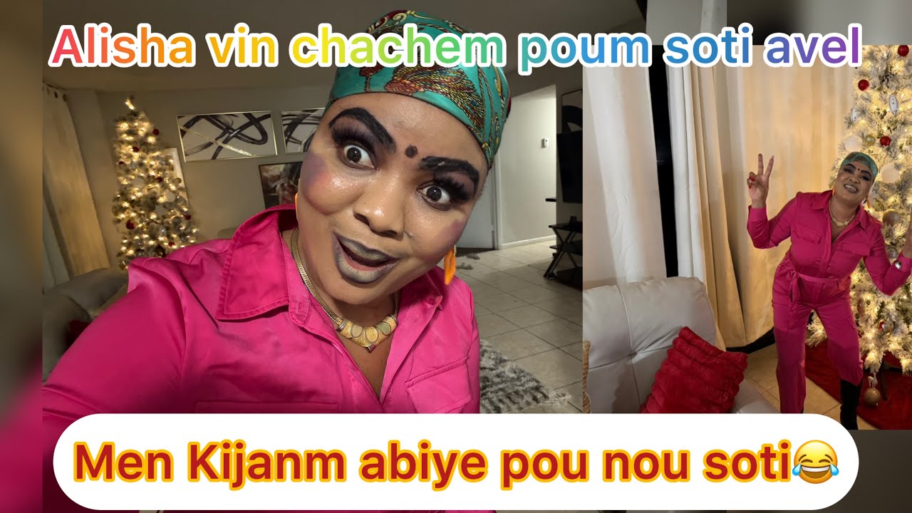 Alisha ak Julio pran bwa kale nan menm😂😂men kijan mw abiye poum soti avek yo zen pete 😂😂
