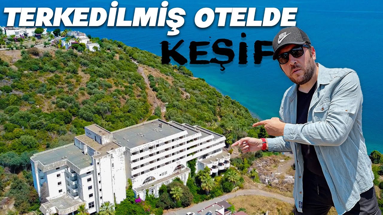 TİTANİC GÖRÜNÜMLÜ TERK EDİLMİŞ OTEL I MUHTEŞEM KOYDA DEV BİR ENKAZ