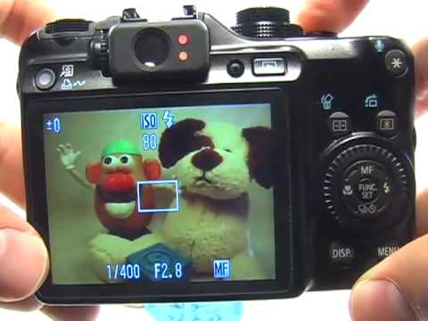 Canon G10: Night Portrait - YouTube