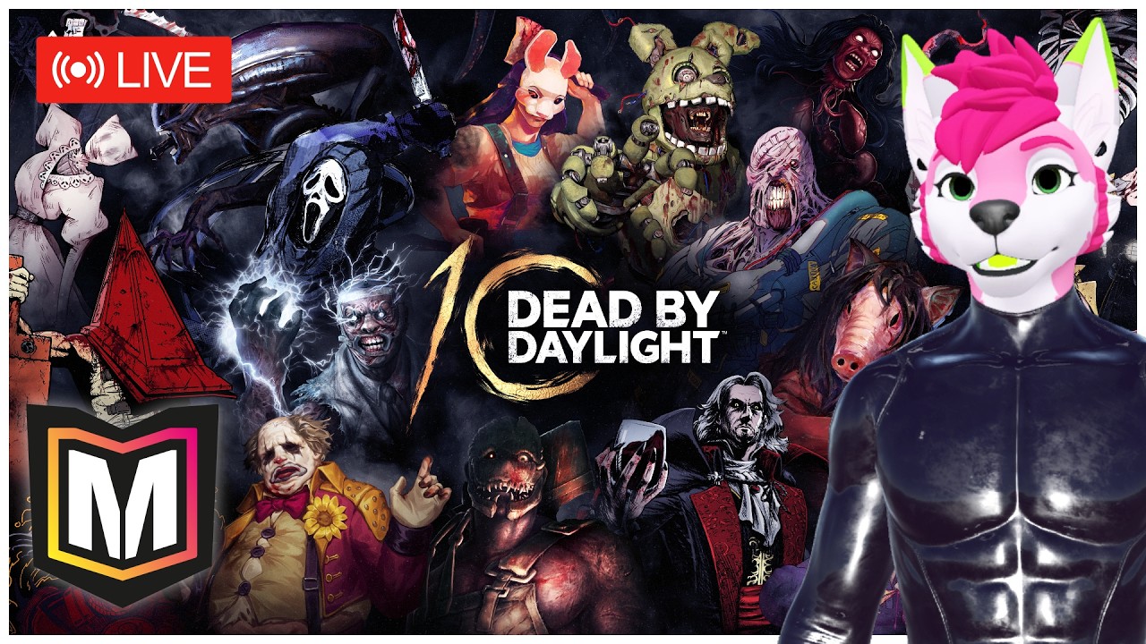 🔴 Dog live on a Tuesday!? Playing DBD 2v8 with @pupwrex | Dead by Daylight [Part 1/2]