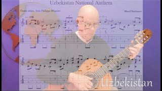 Uzbekistan National Anthem (to share without map presentation: see « Uzbekistan, guitar only»)