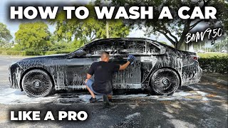 HOW TO WASH a CAR Like a PRO! - 2026 BMW 750 Detail  screenshot 2