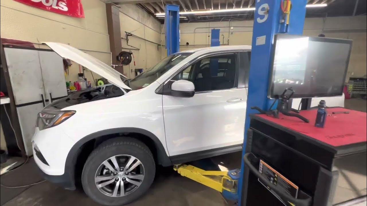 2017 Honda Pilot . Vibration between 50 and 60 mph. - YouTube