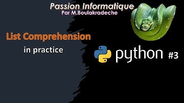 list comprehension  pytthon
