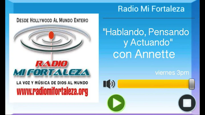 Ron Lopez Entrevista Con RadioMiFortaleza y Annett...