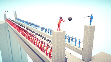 50vs50 STONE THROWER vs EVERY RANGED UNIT - Totally Accurate Battle Simulator TABS