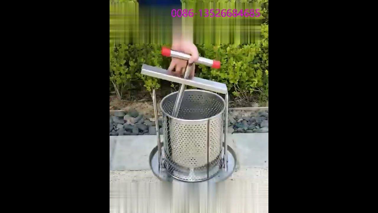 The introduction of manual honey press YouTube
