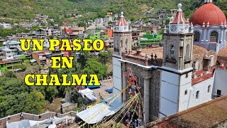 Bajando al Santuario de Chalma y la Cueva de la aparición