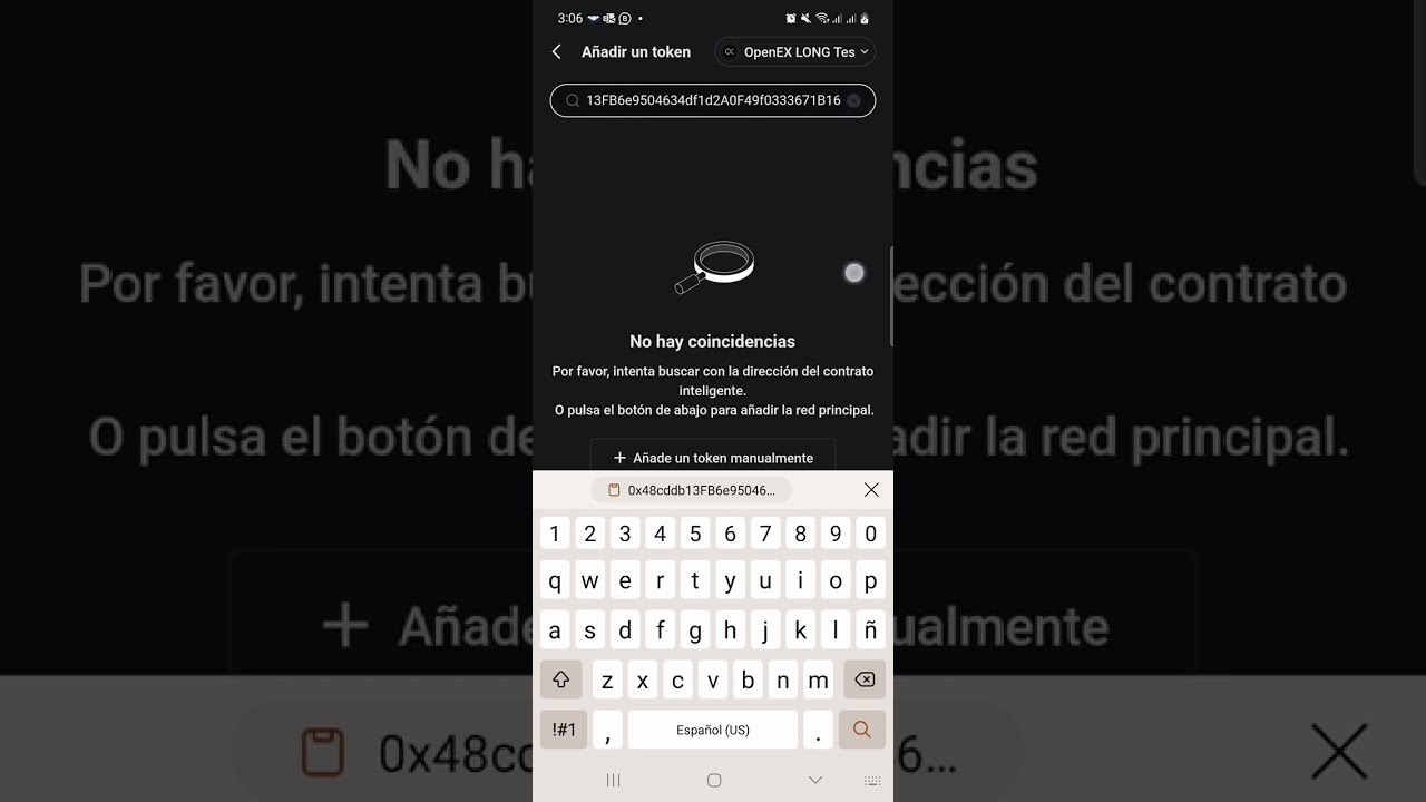 Como agregar OpenEX Long Testnet a Bitget Wallet pasar Test y pasar la prueba Z de OEX
