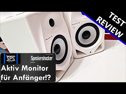 Pioneer DJ günstige Studio Lautspecher DM-50D Test | Review | Soundcheck. Ist der Studio Monitor gut