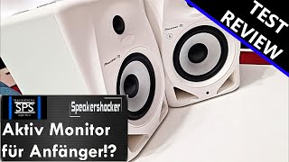 Pioneer DJ günstige Studio Lautspecher DM-50D Test | Review | Soundcheck. Ist der Studio Monitor gut