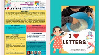TALPI 2023: 'I ♥️ LETTERS' MULTISENSORY MODULE