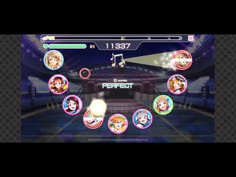 【スクフェス】HAPPY PARTY TRAIN (Ｍaster)判定強化無しフルコンボ