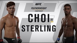 [PS5 UFC] 자메이카의 영웅과 싸우는 최두호 이길시 중미 왕으로 등극 | 최두호 vs. 알저메인 스털링 screenshot 2