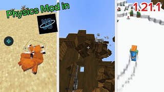Playing physics mod in mojo launcher #physicsmod #mojolauncher #minecraftjava (Credit: @RKMC_GAMERZ)