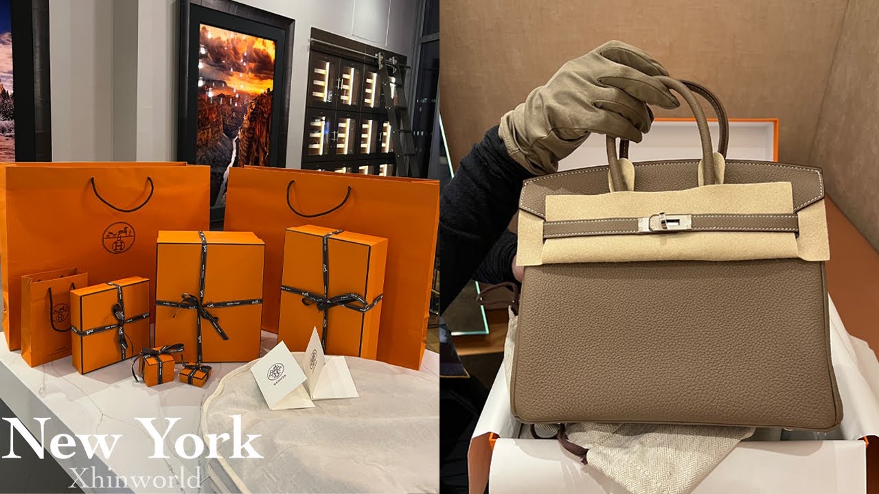 NYC Vlog | 에르메스 비밀의 방에서 버킨25 받고🧡 | 첫 구독자 이벤트 | HERMÈS BIRKIN25 UNBOXING | 버킨25 | PER SE [ENG]