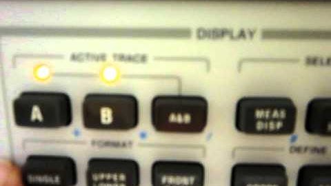 HP 3563A system analyzer video