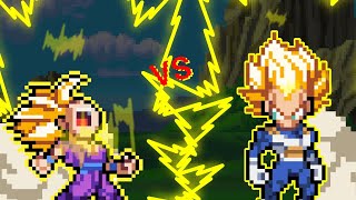 Vegeta vs Gohan |ft @ags.brawlfest5294| Sprite Animation