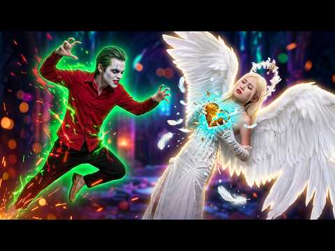 The clown hurt the heart of an angel #clown #angel