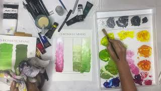Color Mixing creating chromatic grays Seibert