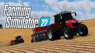 Plantio de FEIJÃO no Kalinoski Map - Farming Simulator 22