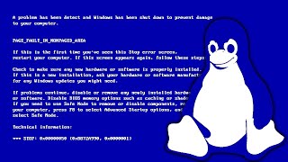 Linux Bsods