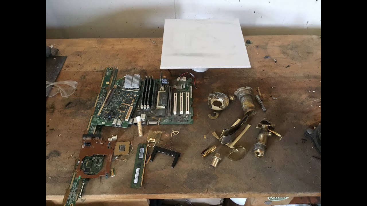 Scrapping metals. How to tell the difference between GOLD and BRASS