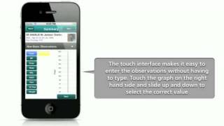 iSOFT Mobility Suite Recording Clinical Observations on iPhone/iPod Touch screenshot 5