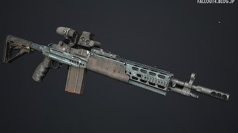 fallout4 MOD : MK14 EBR WarDaddy Animation