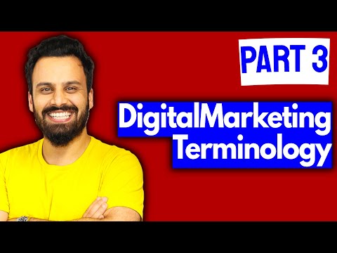 Digital Marketing Course - Terminology Explained (Video 3)