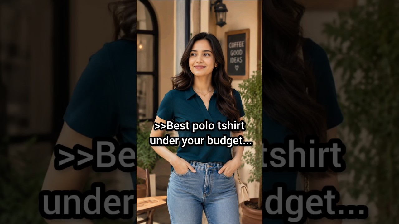 💖 Casual Yet Classy! Best Polo T-Shirts Collection 2026 #shortvideo #fashion #style #bollywood