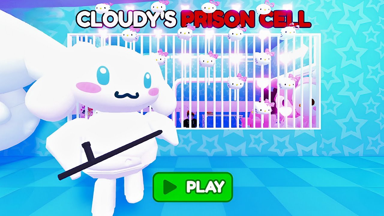 ☁️CLOUDY'S PRISON RUN! (Obby) - Roblox Walkthrough FULL GAME 