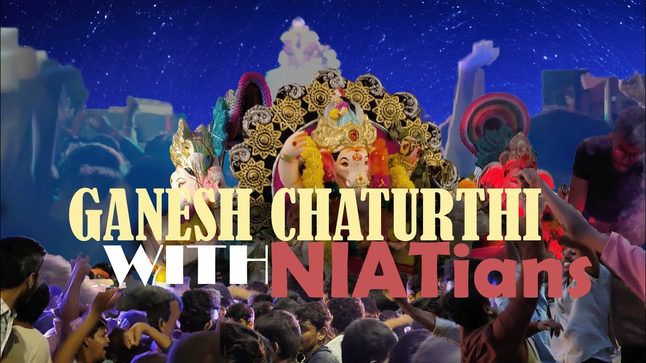 Last day of Ganesh Chaturthi|style kosireddi| @NIATIndia. @stylekosireddi