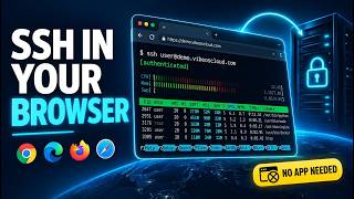 How to SSH from Your Web Browser | Remote Server Access with VibeOS