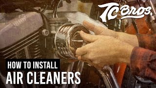 How to Install an Air Cleaner on a Harley - TCBros.com