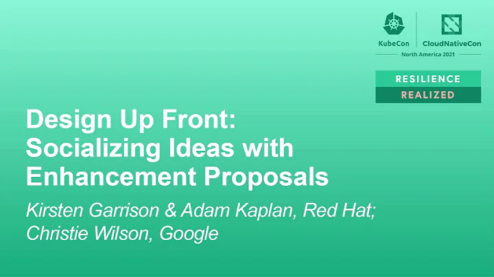 Design Up Front: Socializing Ideas with Enhancemen...