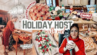 Holiday Host with me! + Finger foods and appetizers for the Holidays! | Pregnant and Hosting