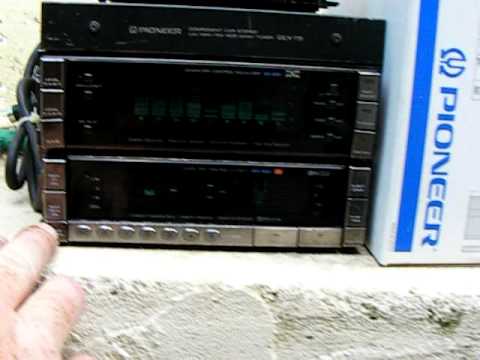AUTORADIO VINTAGE YOUNGTIMER Pioneer Component KEX-20 and amplifier GM-4 EUR 550,00 - FR