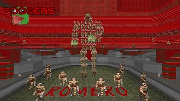 [Doom II] Poogers - Map15 (Ribbit hope) UV-Max in 1:01:56