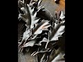 Forged oak leaves in stainless steel. Incredible details on a driveway gate.
