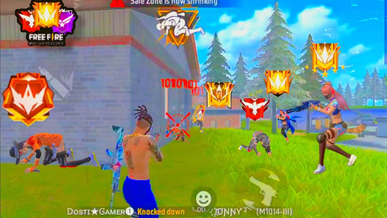 Hard Lobby 😱||Solo vs Squad HandCam Gameplay ⚡|| Garena Free Fire 🔥# ...