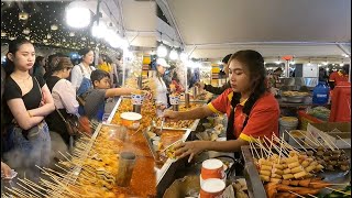 Phnom Penh Street Food Tour at Night Market - Cambodian Street Food 2024