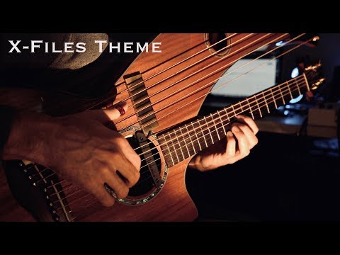 X Files Theme - Eerie Harp Guitar Version - Jamie Dupuis