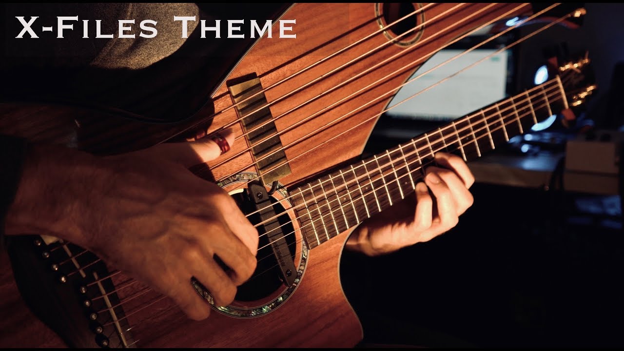 X Files Theme - Eerie Harp Guitar Version - Jamie Dupuis