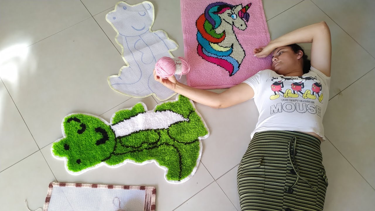 Amarradinho ou agulha mágica na talagarça FEITO COM LÃ