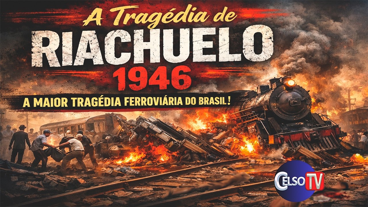 A Tragédia de Riachuelo 1946 - Maior Acidente Ferroviário do Brasil