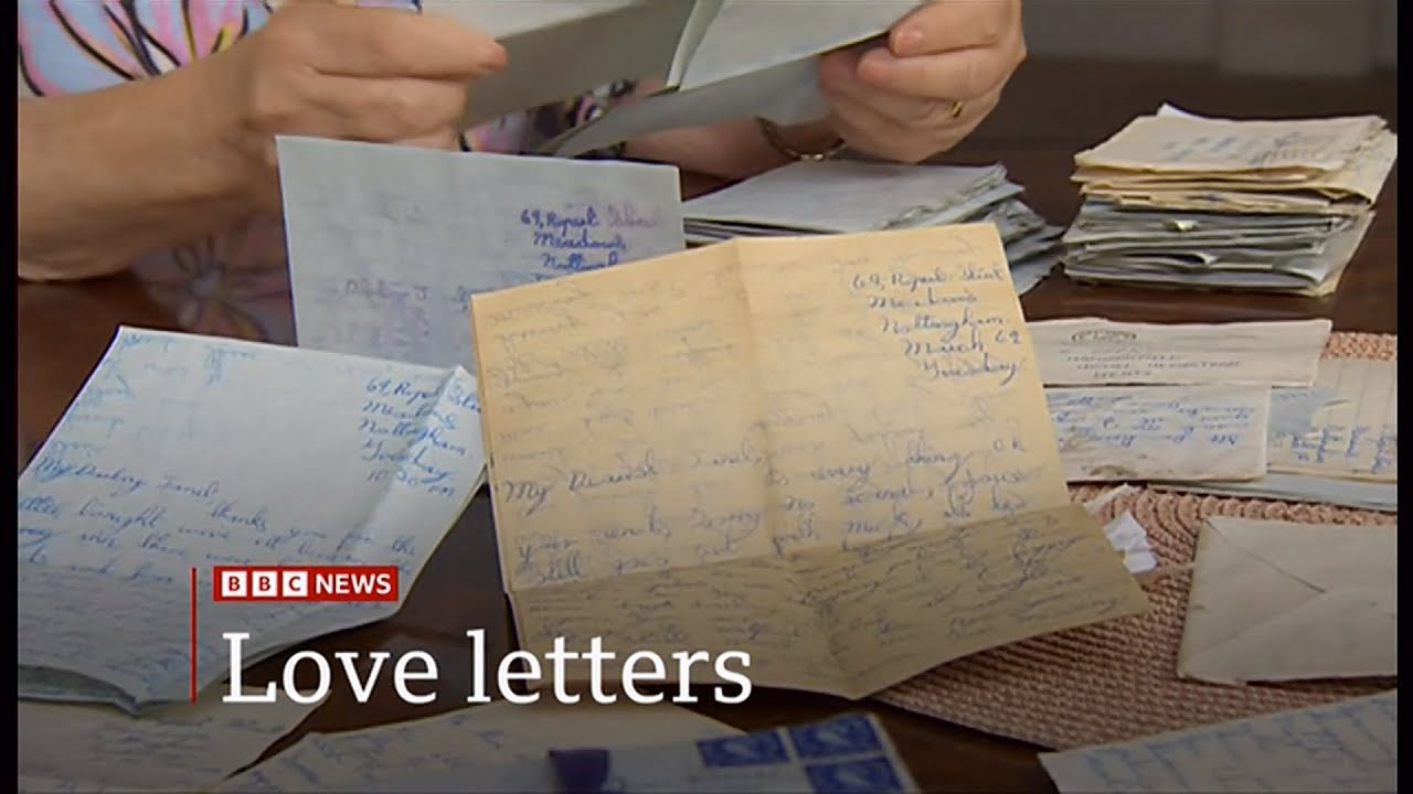 Grantham couple get back 1962 love letters found in canal (UK) 24/July/2025